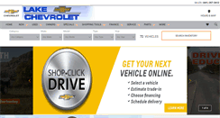 Desktop Screenshot of lakechevroletclearlake.com
